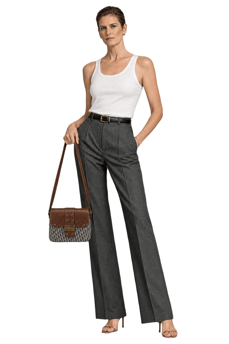 1990s Brown Leather Bag - Model