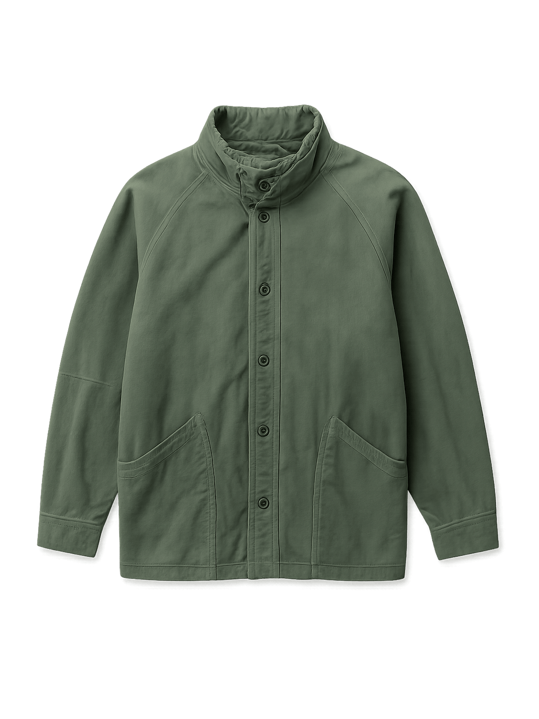 80s Unisex Oversized Jacket - Flat Lay