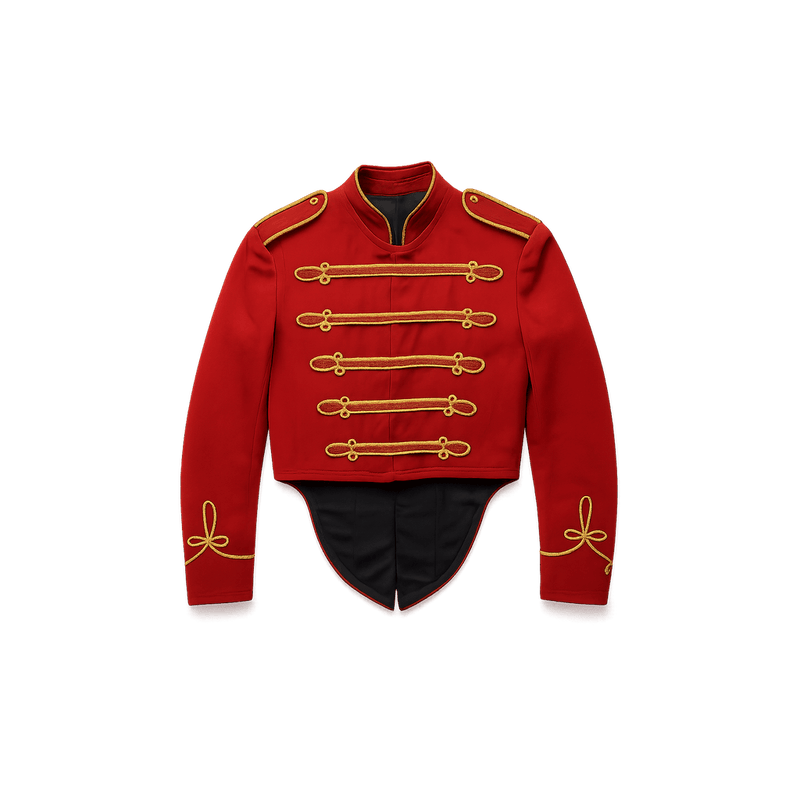 90s Unisex Military Style Jacket - Flat Lay