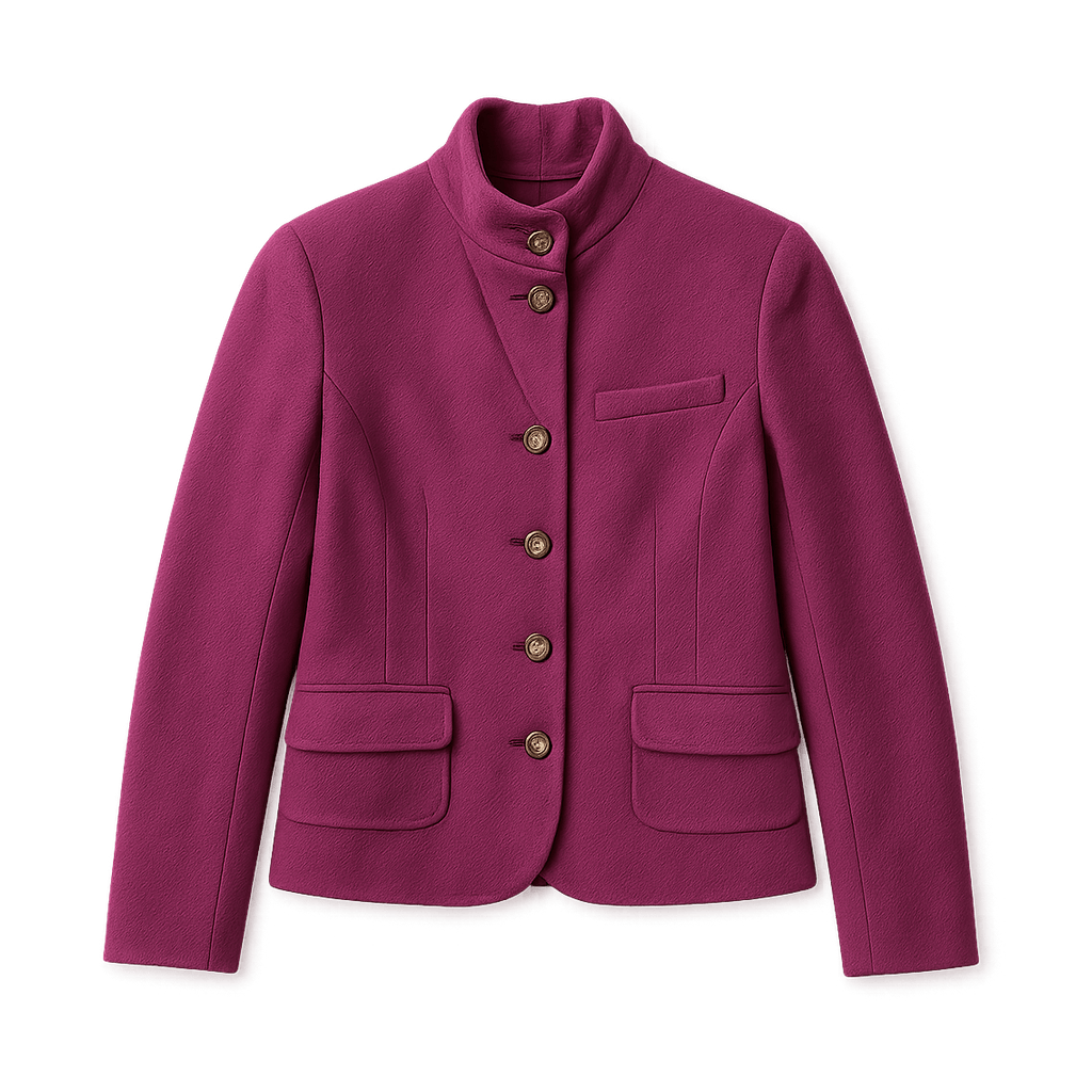 80s Fitted Women's Blazer - - Flat Lay