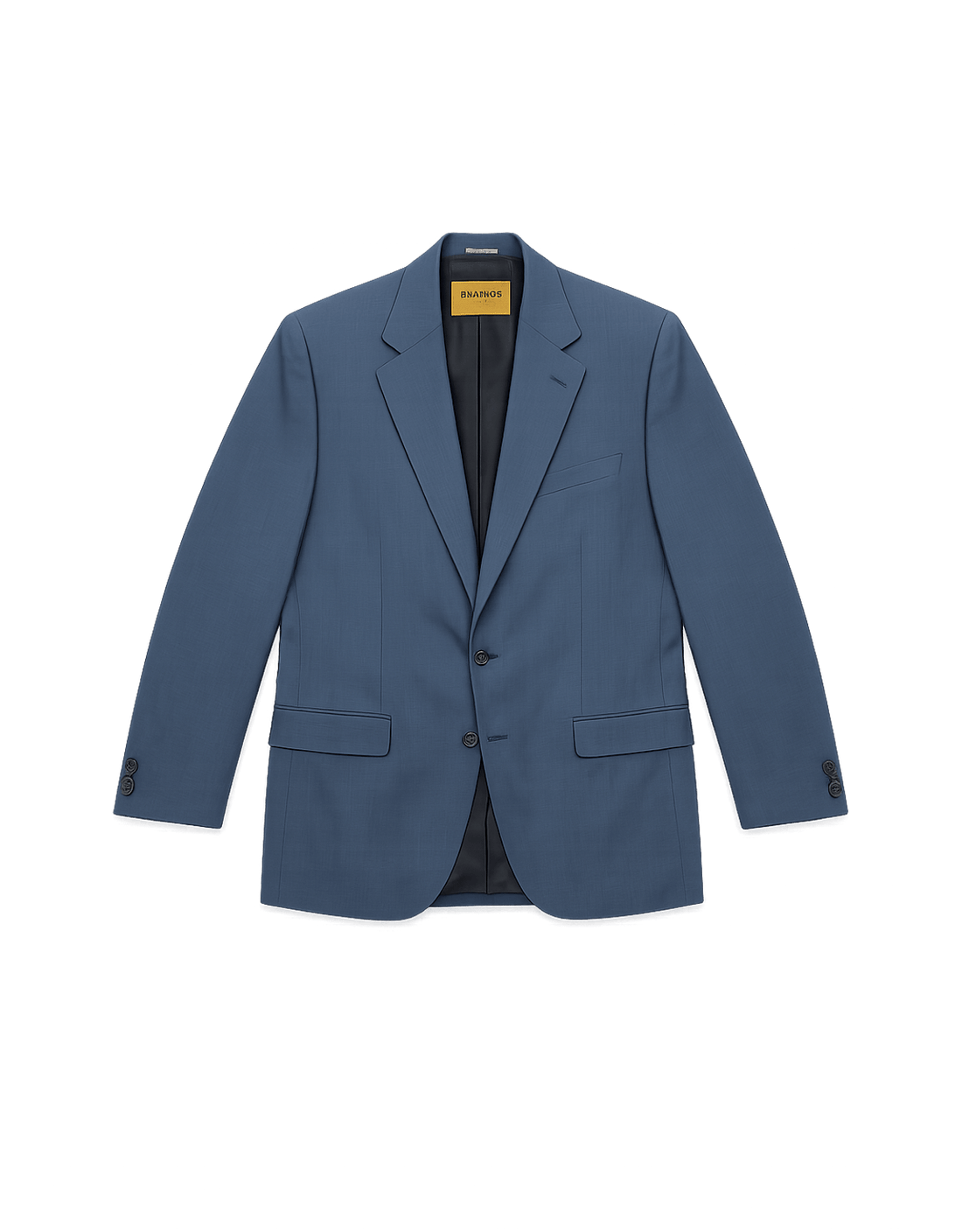 80s Ermenegildo Zegna Men's Blazer - Structured - Flat Lay Front