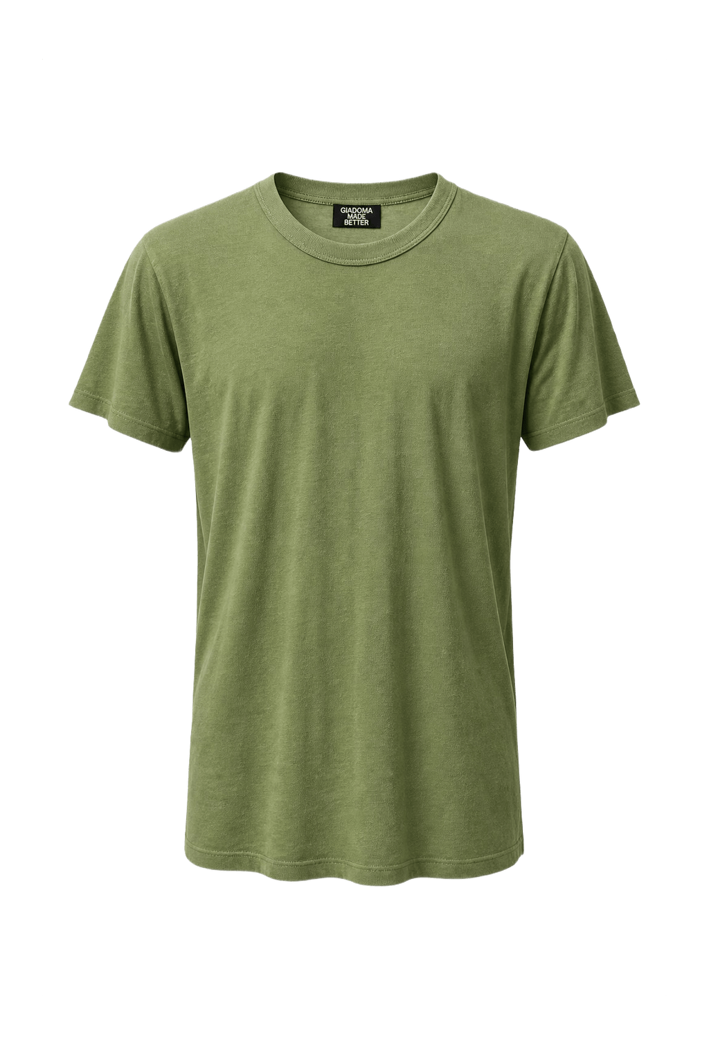 1960s Light Green Cotton T-Shirt - Front View
