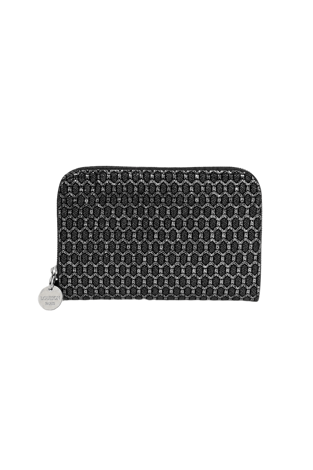 1980s Black Synthetic Bag - Front View