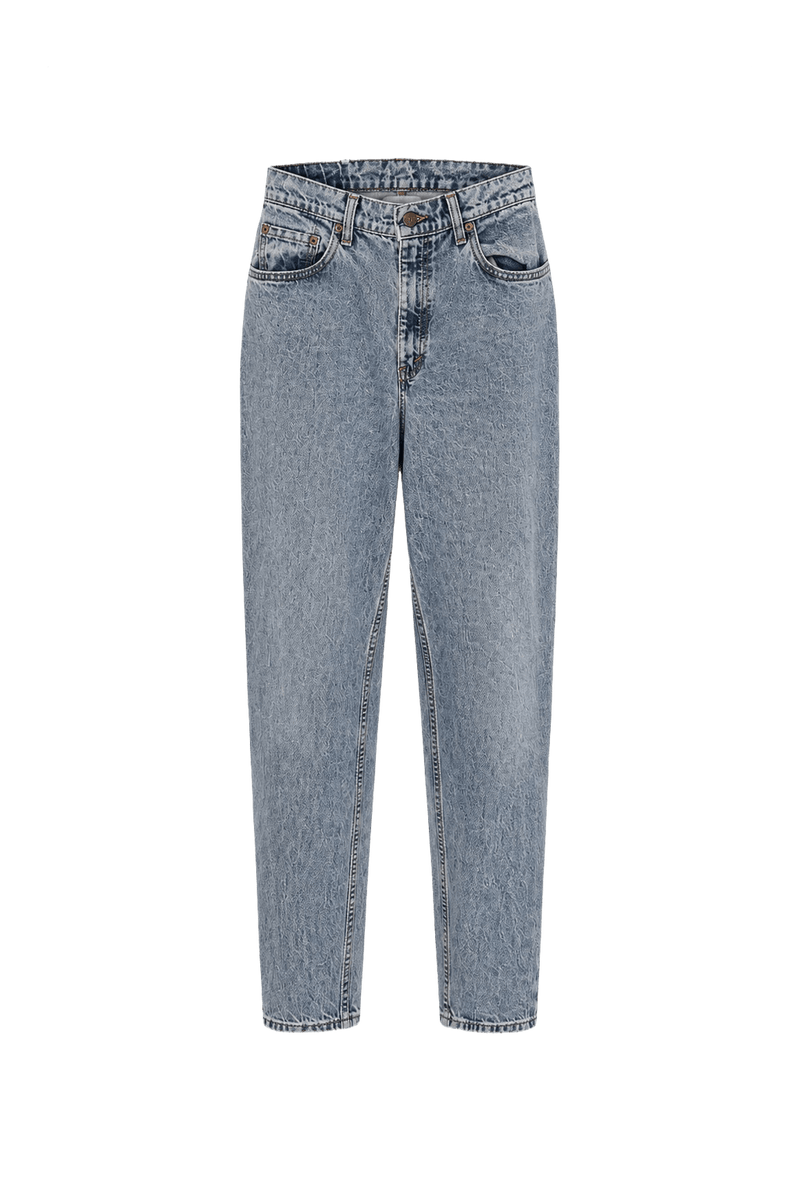 1990s Light Blue Denim Jeans - Front View