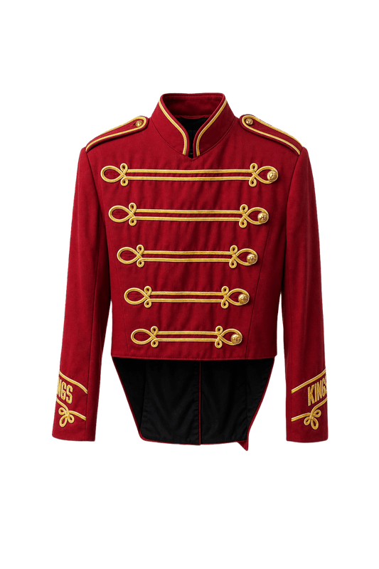 1970s Red Wool Jacket - Front View