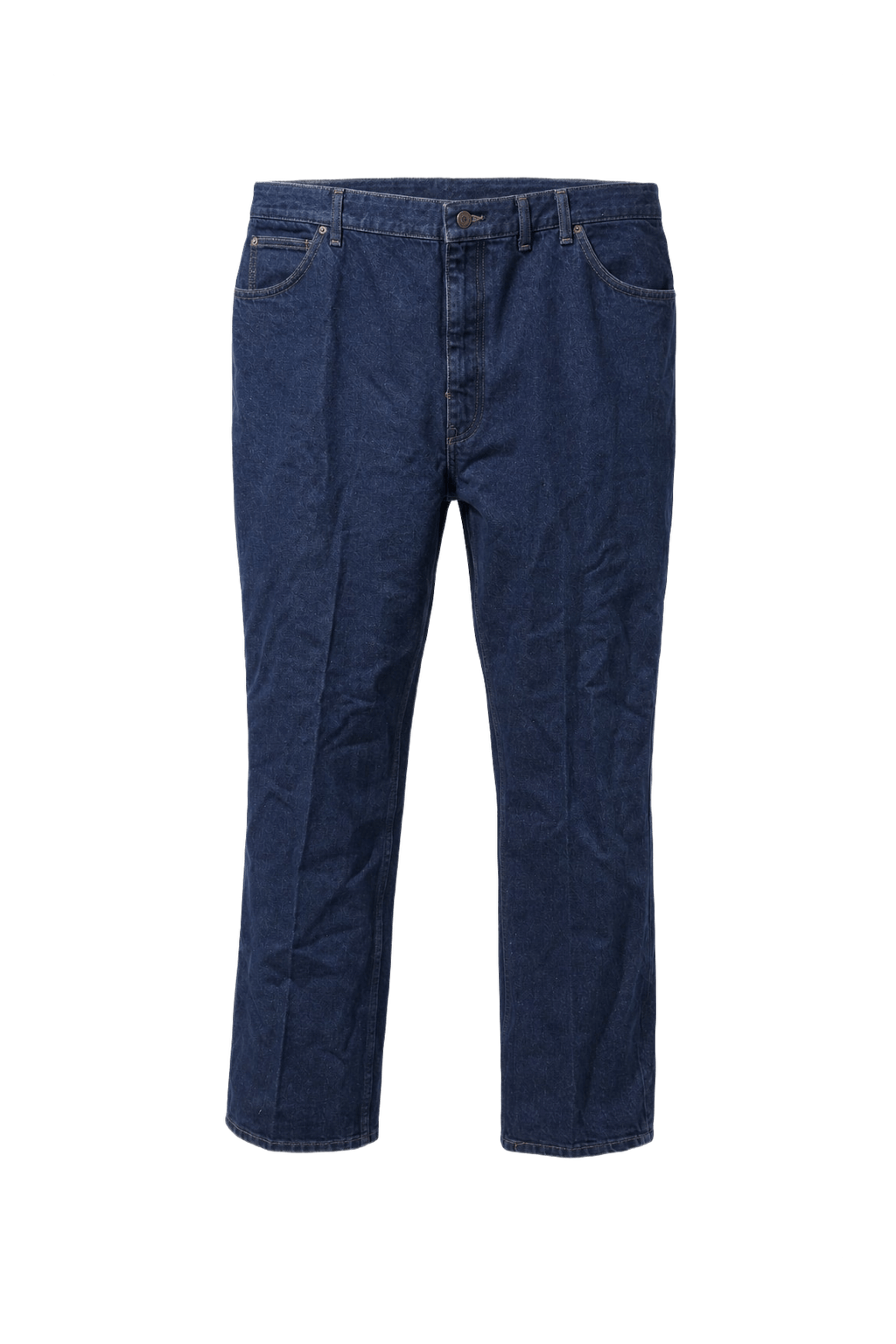 1990s Blue Denim Jeans - Front View