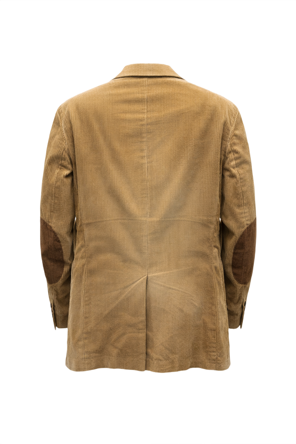 1980s Tan Corduroy Blazer - Back View