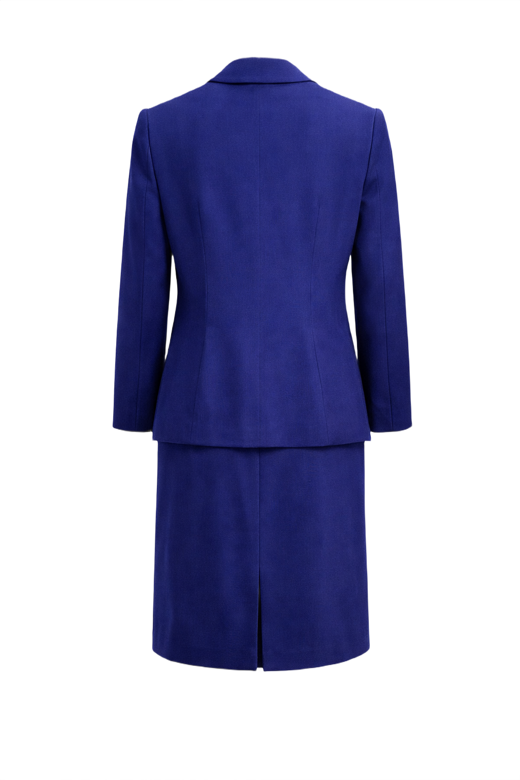 1990s Violet Unknown Blazer and Skirt Set - Back View