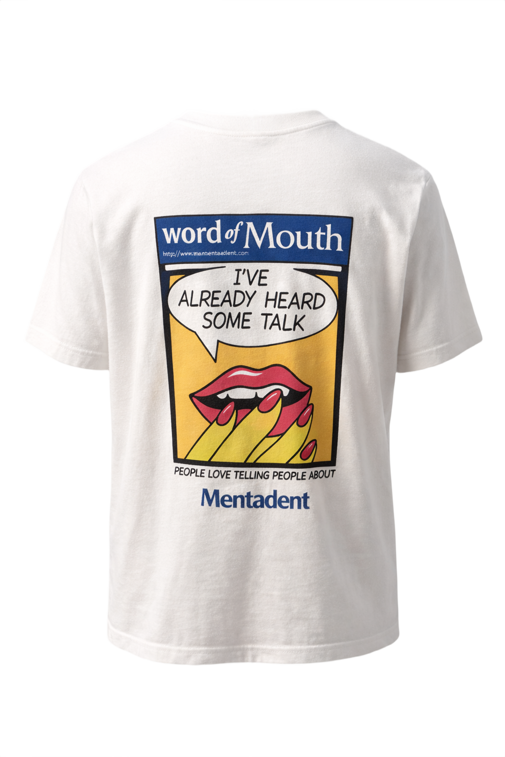 1990s White Cotton T-Shirt - Back View