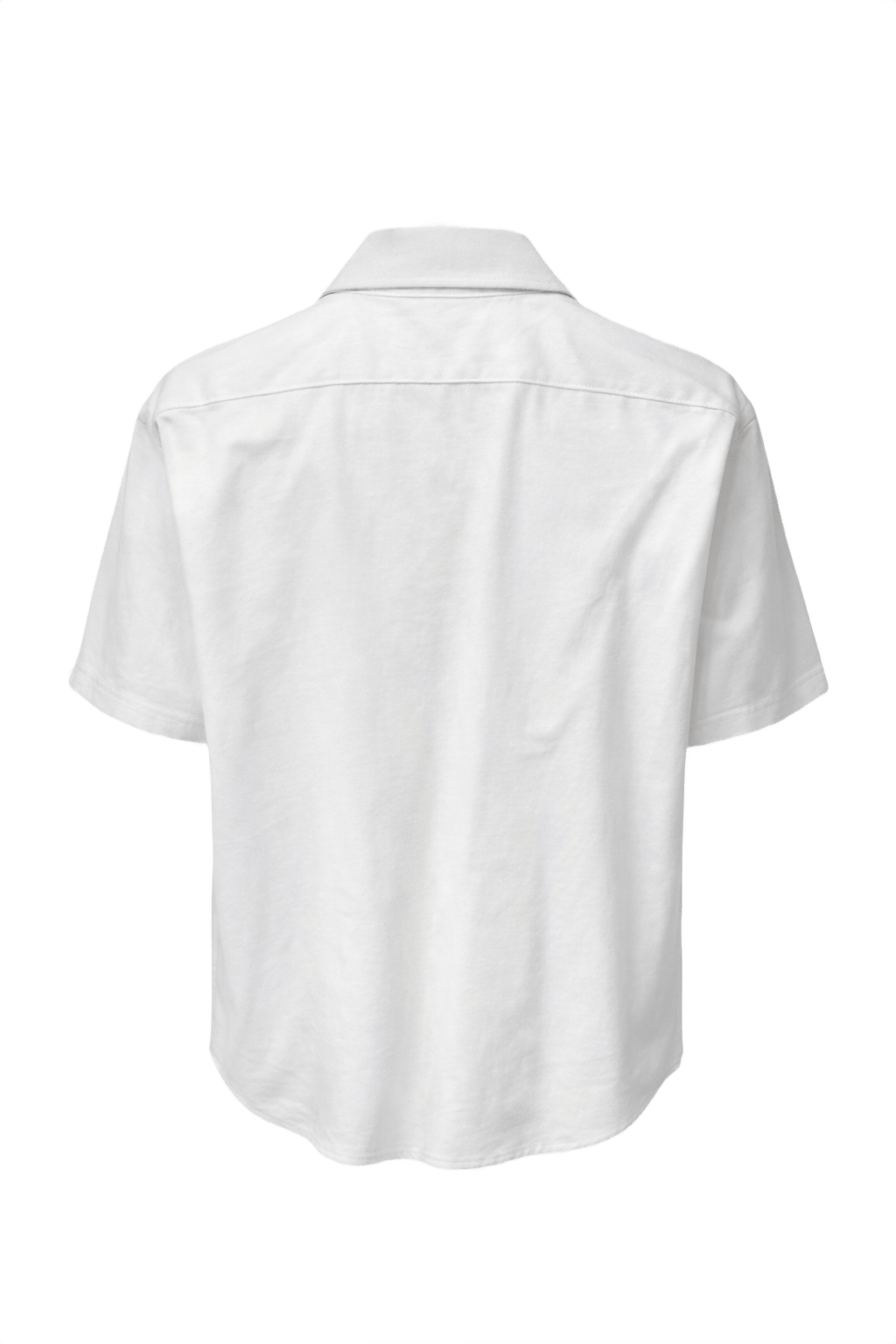 1940s White Cotton Shirt - Back View