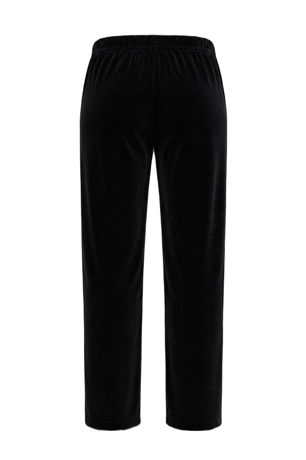 1990s Black Corduroy Pants - Back View