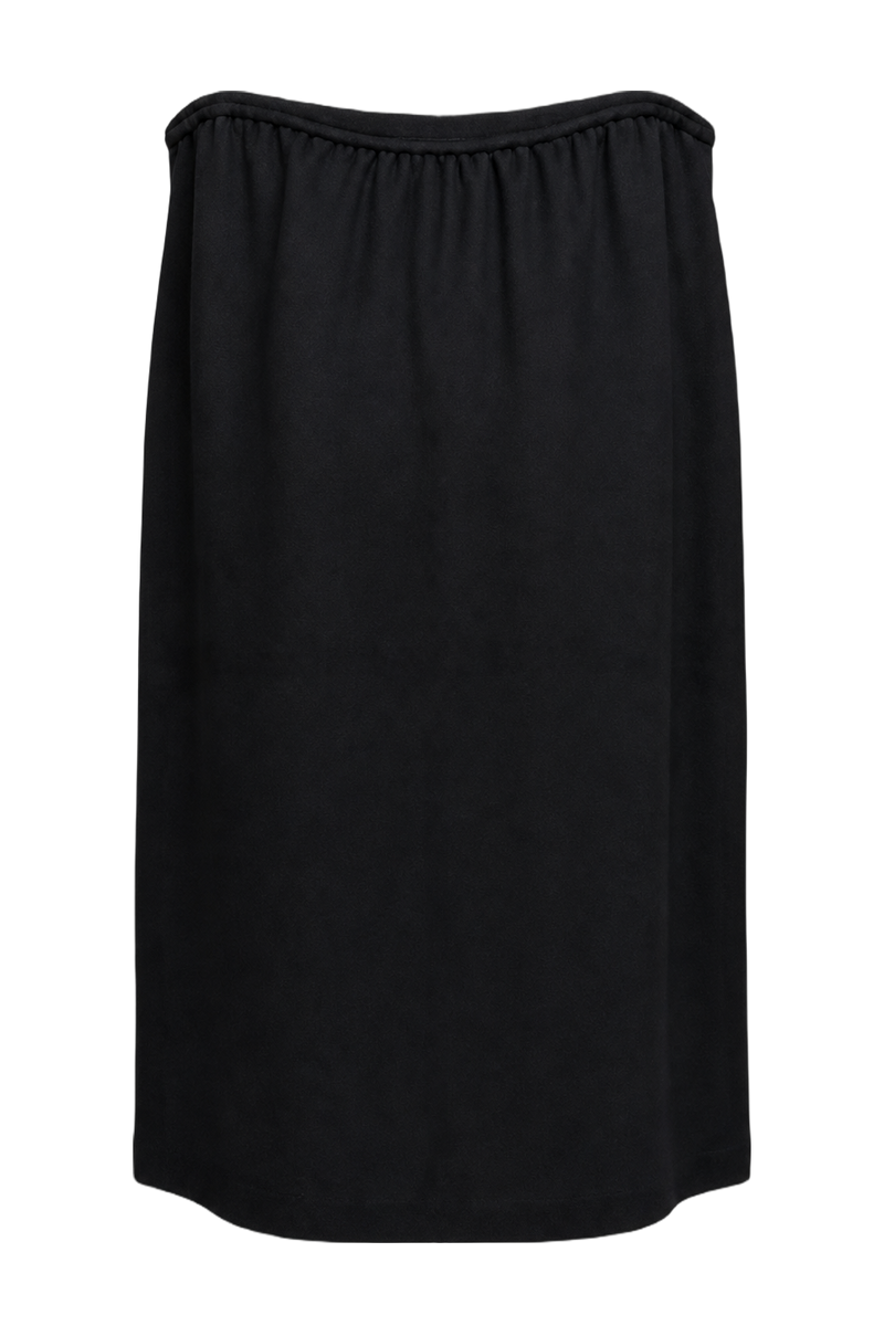 1990s Black Unknown Skirt - Back View