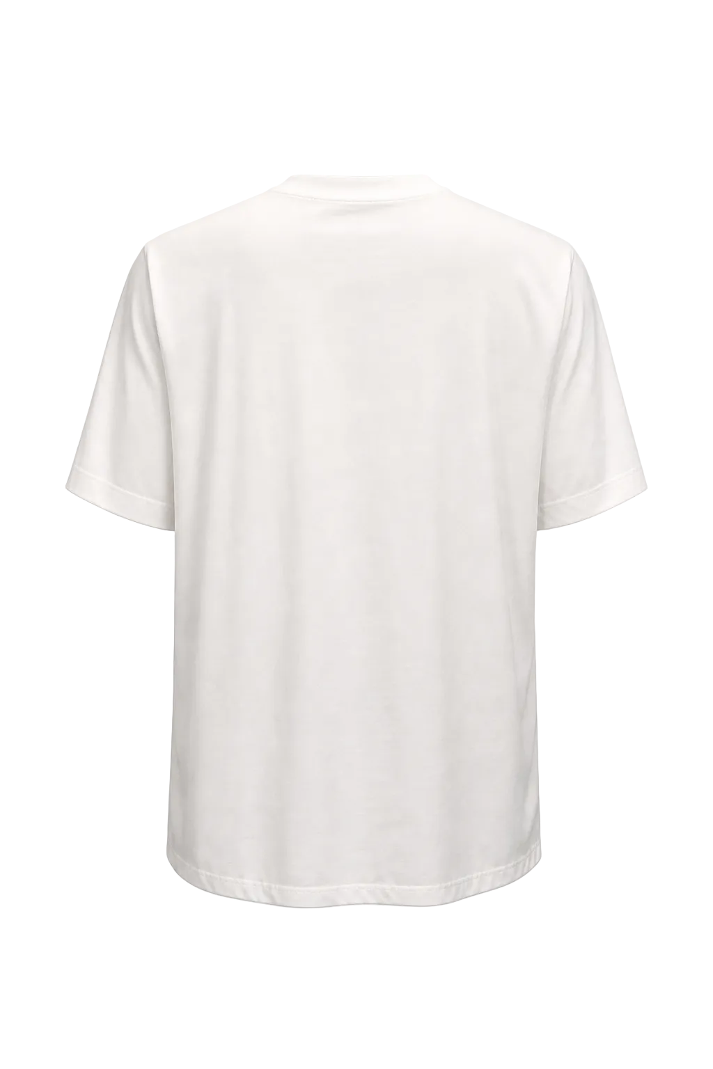 1980s White Cotton T-shirt - Back View