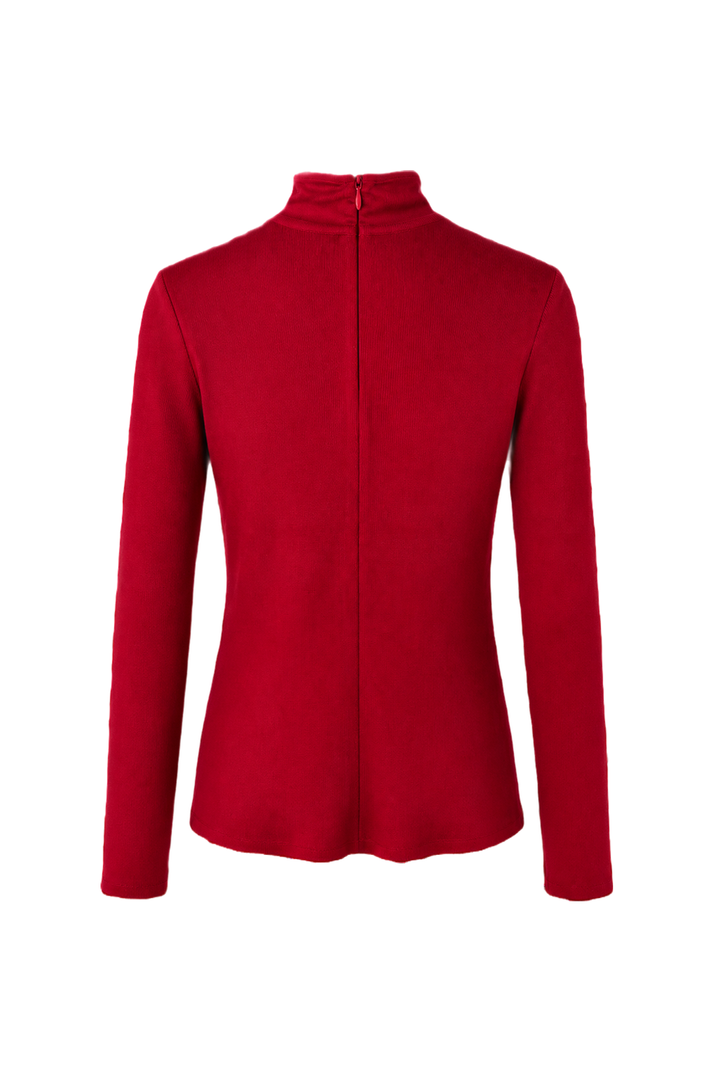 1990s Red Knit Sweater - Back View