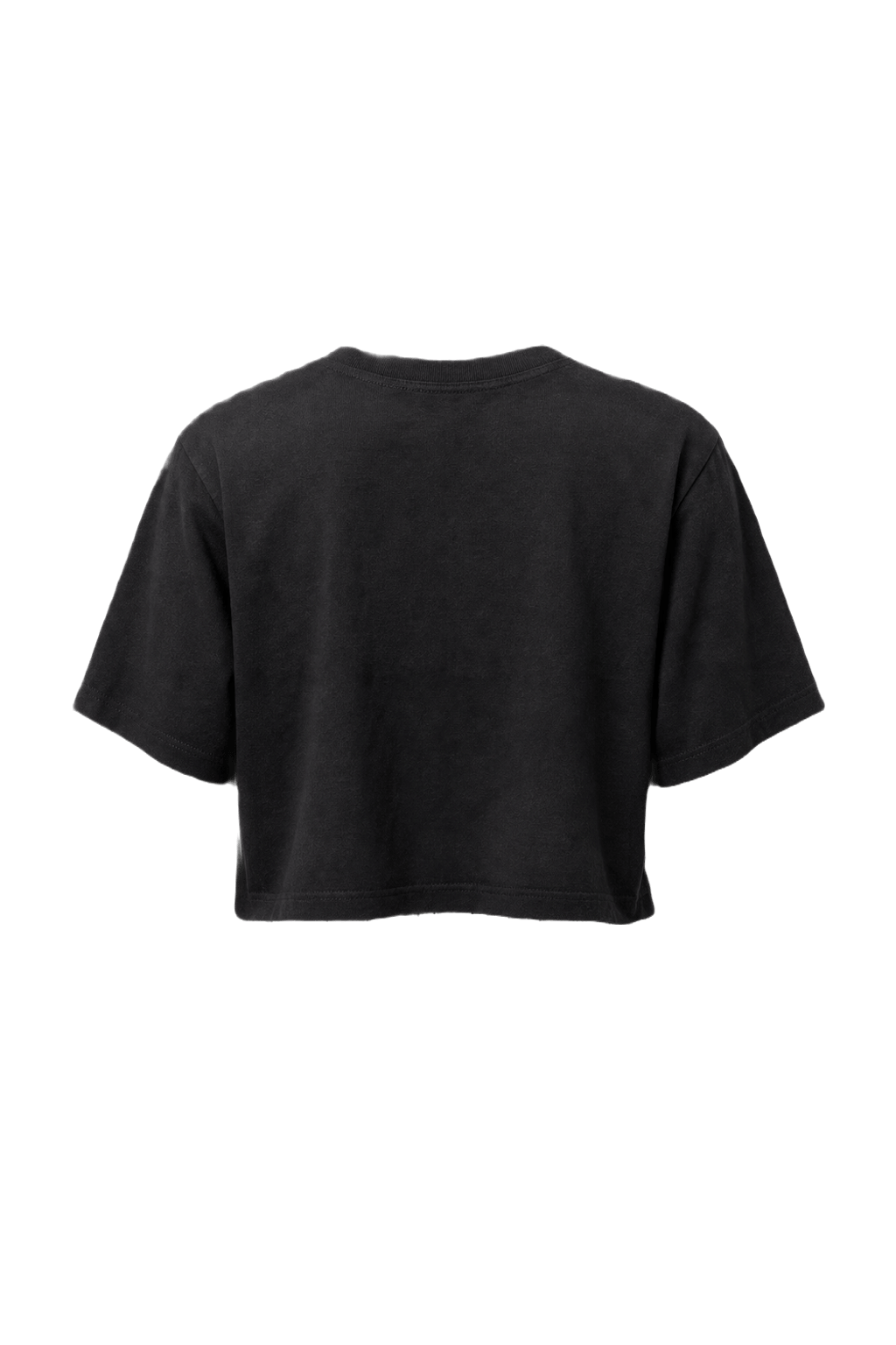 1980s Black Linen Blend Blouse - Back View