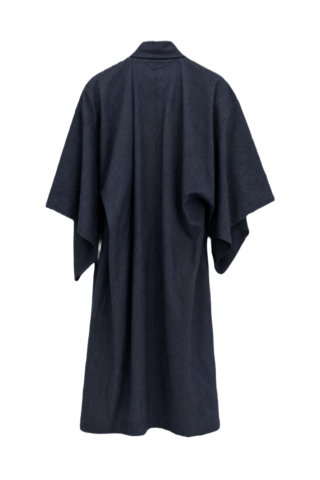 1930s Indigo Cotton Kimono - Back View