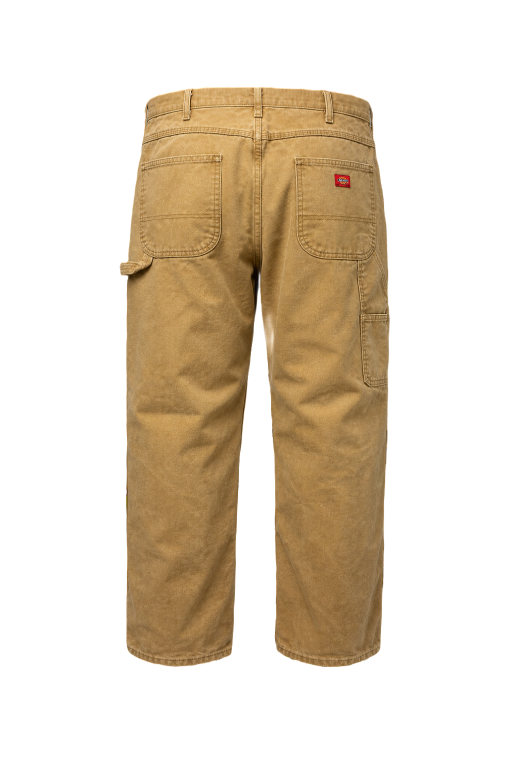 1990s Tan Cotton Pants - Back View
