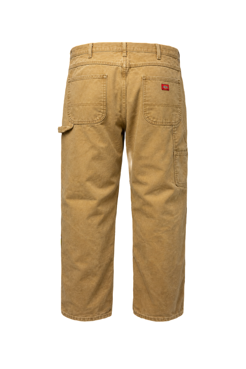 1990s Tan Cotton Pants - Back View