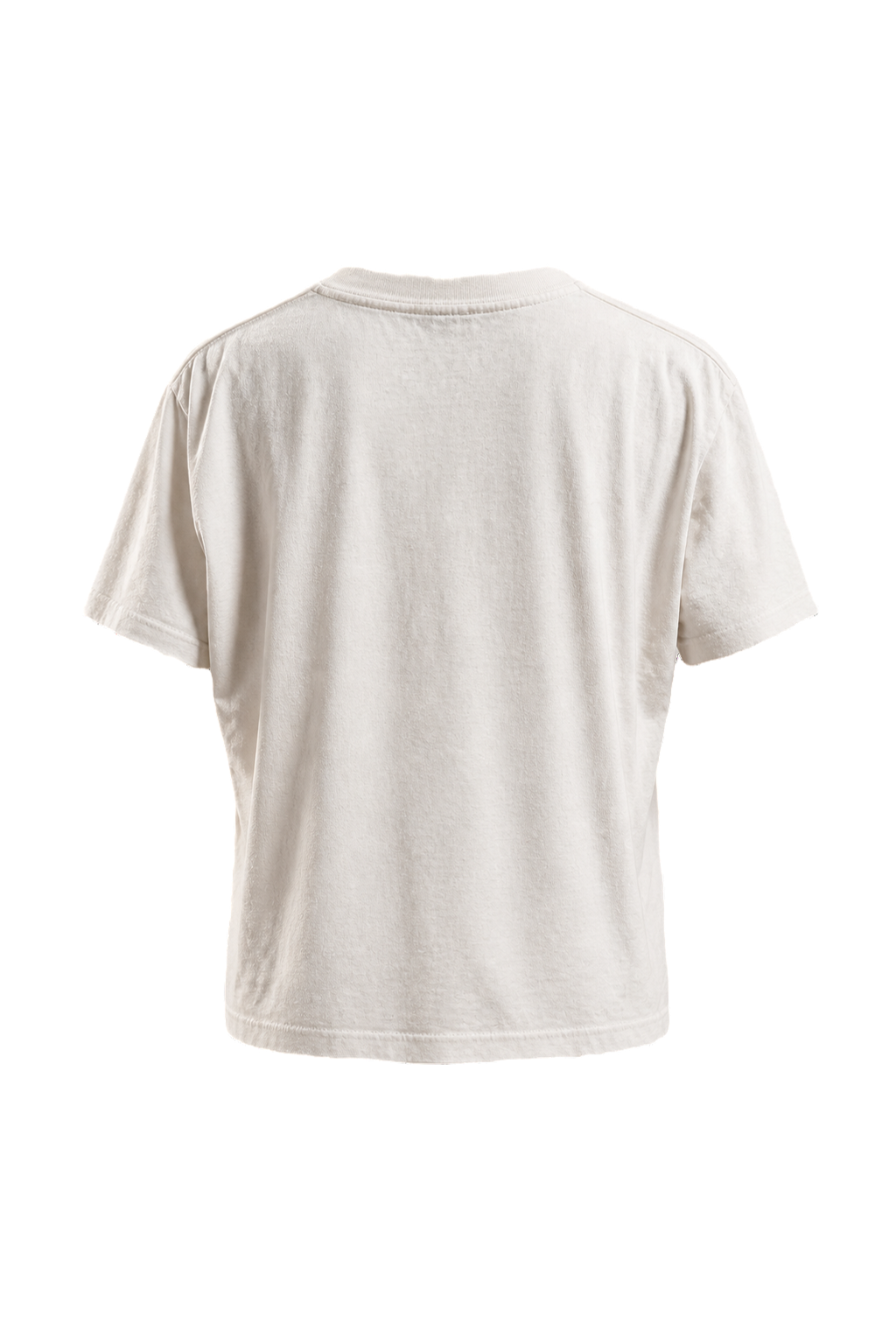 1990s White Cotton T-Shirt - Back View