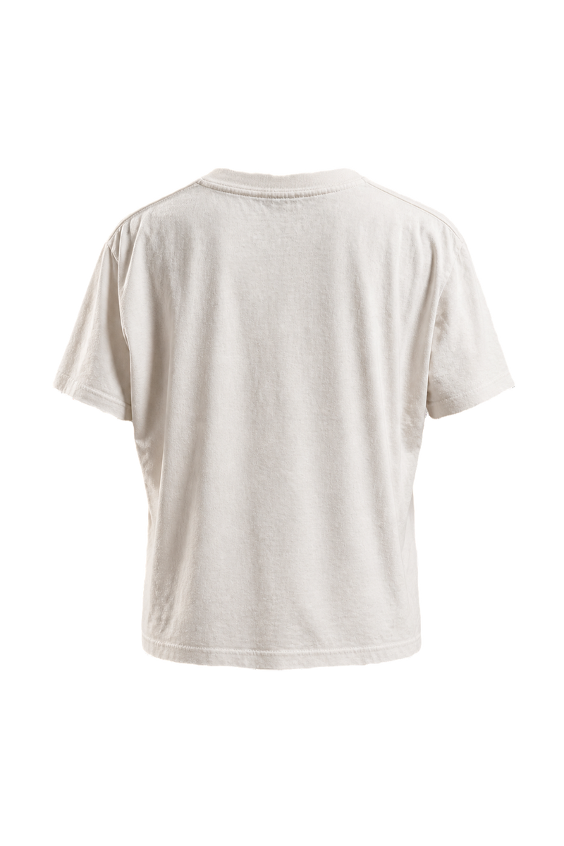 1990s White Cotton T-Shirt - Back View