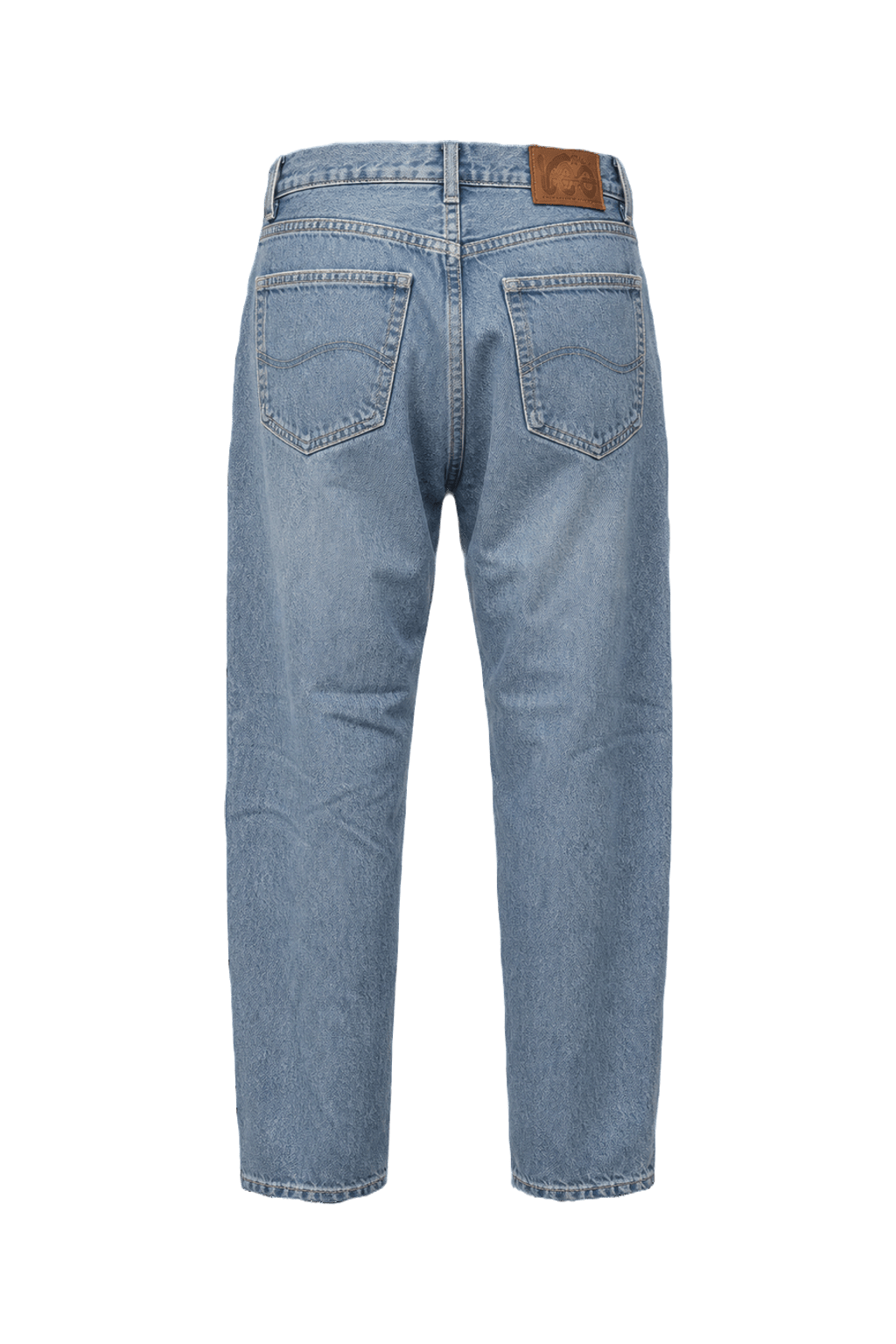 1990s Light Blue Denim Jeans - Back View