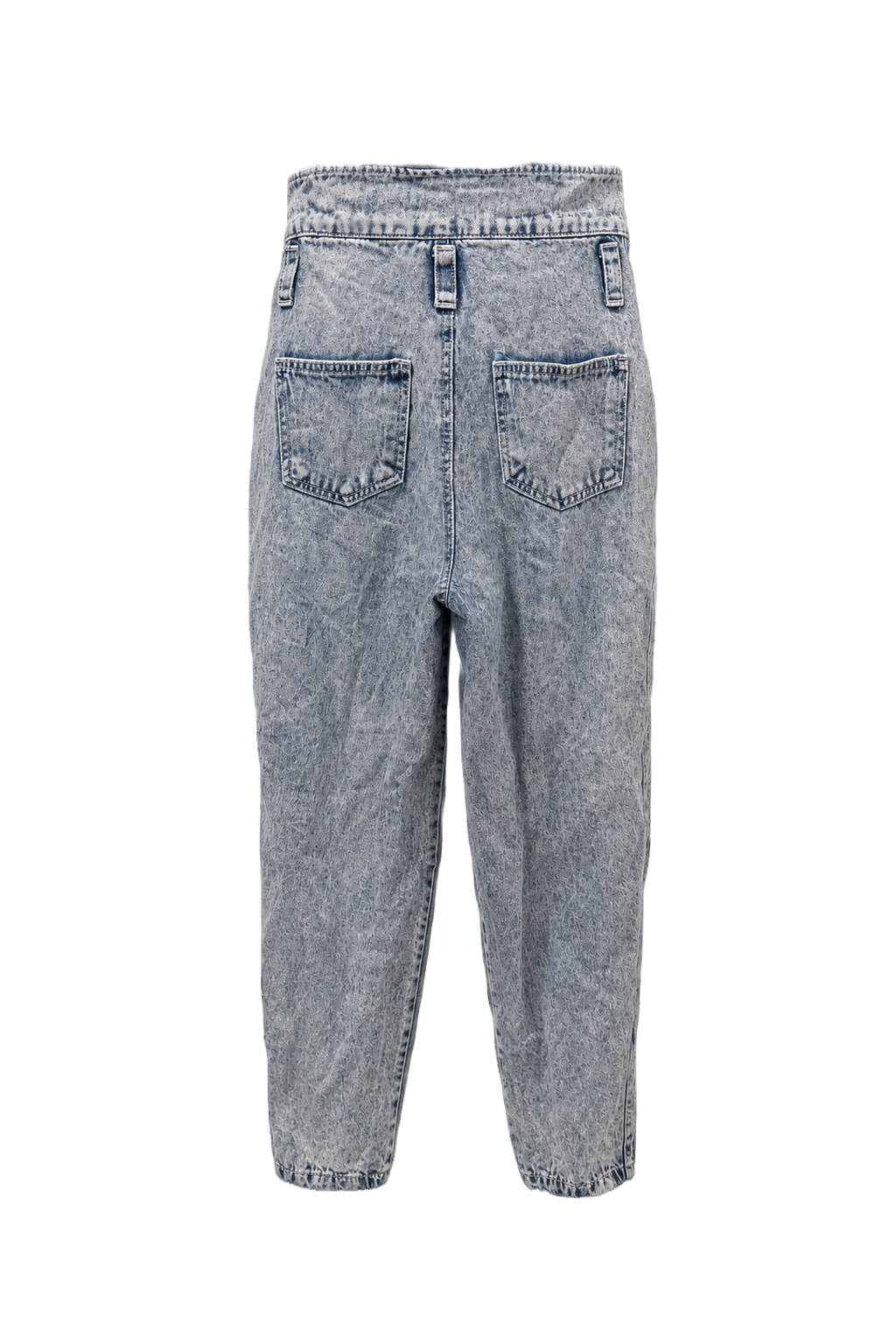 1990s Light Blue Denim Jeans - Back View