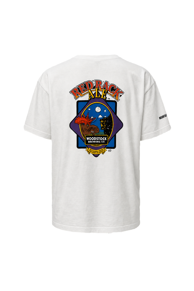 1990s White Cotton T-Shirt - Back View