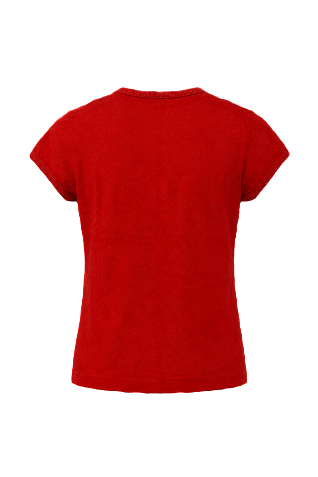 1990s Red Cotton T-shirt - Back View