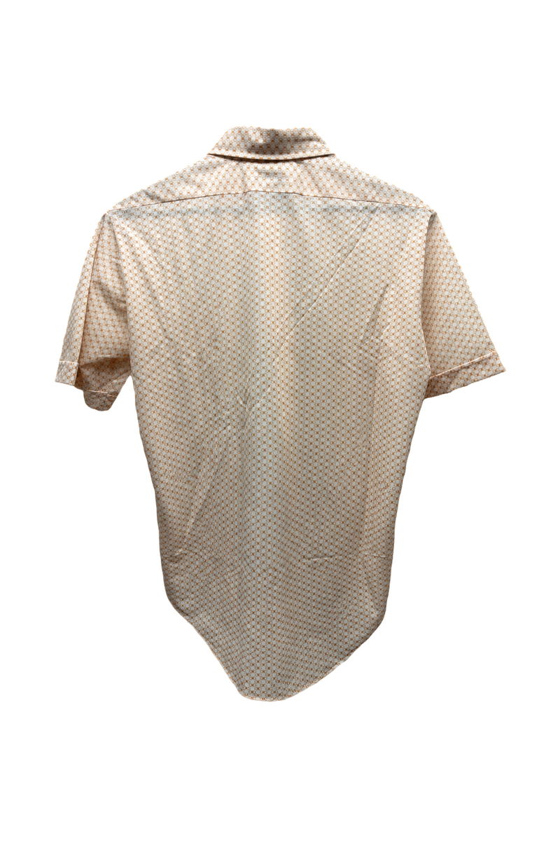 1970s Cream Cotton Shirt - Back View