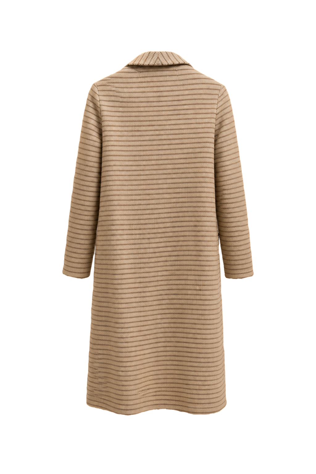 1960s Cream Cotton Dress - Back View