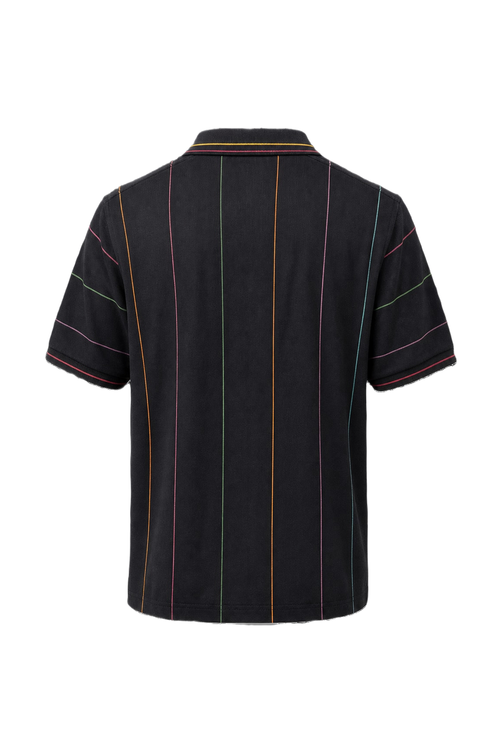1980s Navy Blue Cotton Polo - Back View