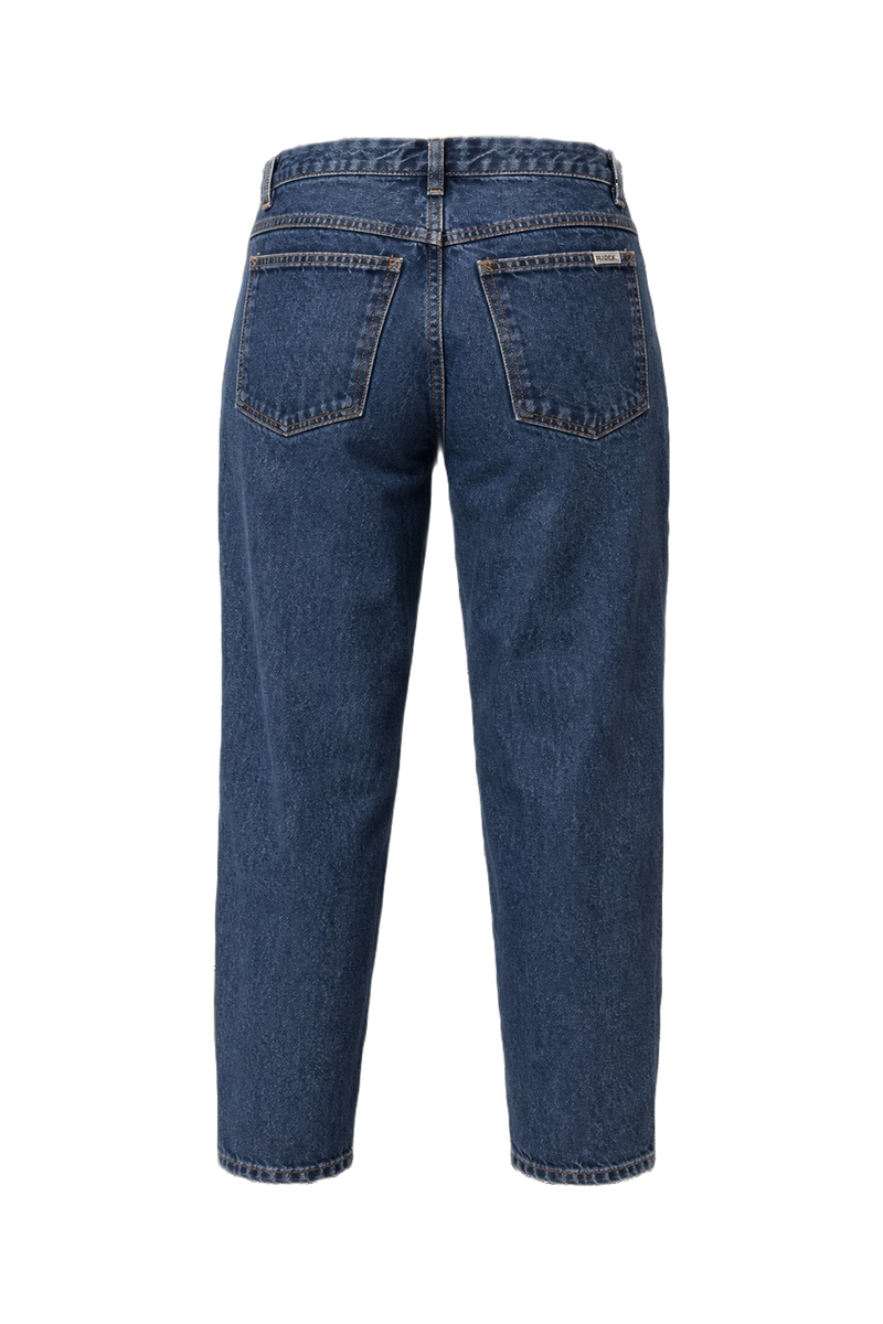1980s Blue Denim Jeans - Back View