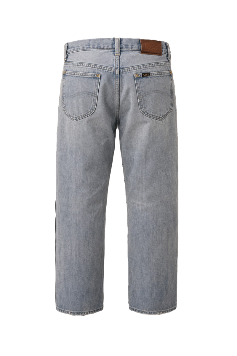 1990s Light Blue Denim Jeans - Back View