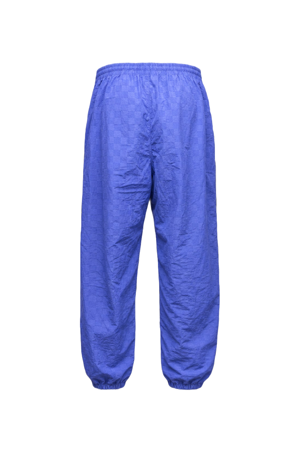 1990s Blue Nylon Pants - Back View