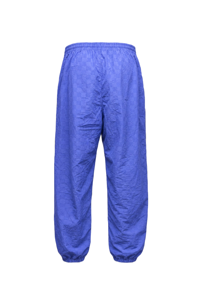 1990s Blue Nylon Pants - Back View