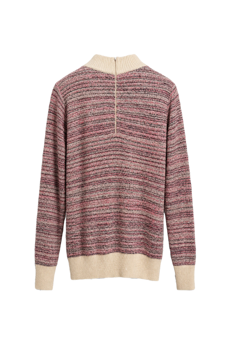 1960s Pink Synthetic Blend Sweater - Back View