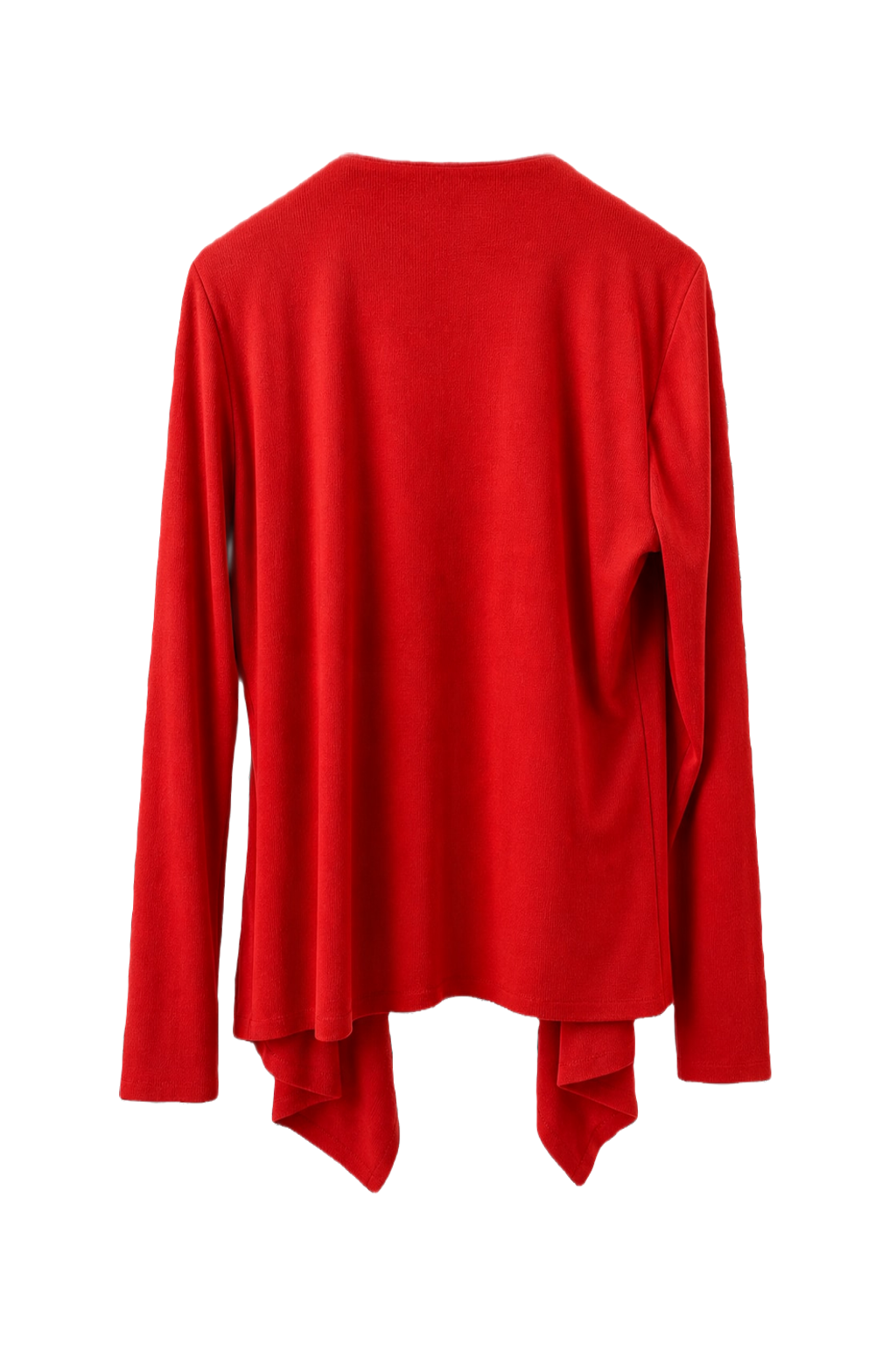 1990s Red Knit Cardigan - Back View