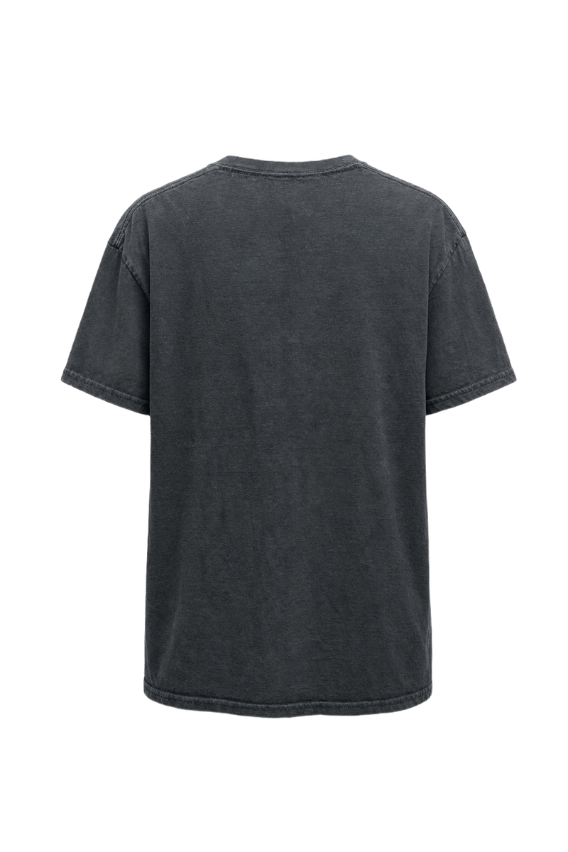 1990s Black Cotton T-shirt - Back View