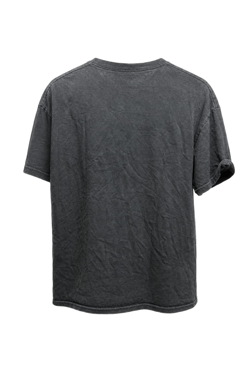 1990s Black Cotton T-Shirt - Back View