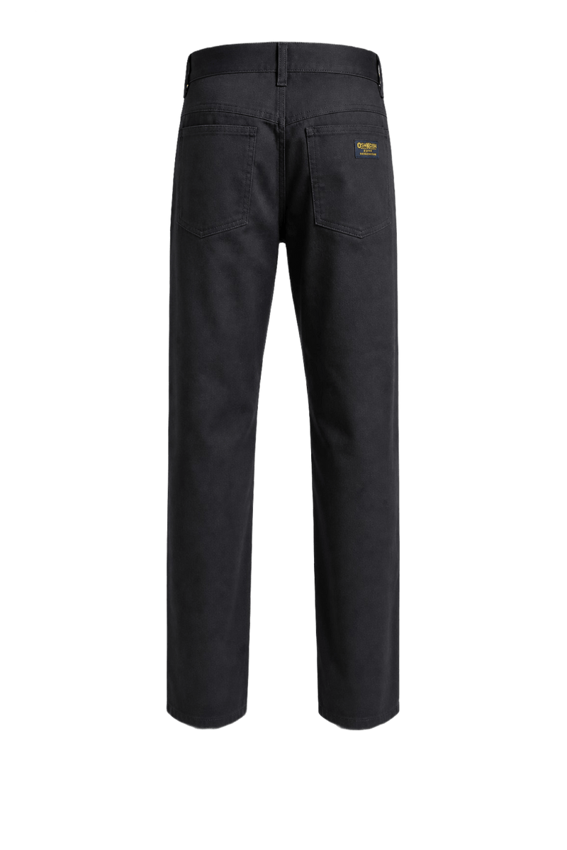 1960s Black Synthetic Blend Pants - Back View