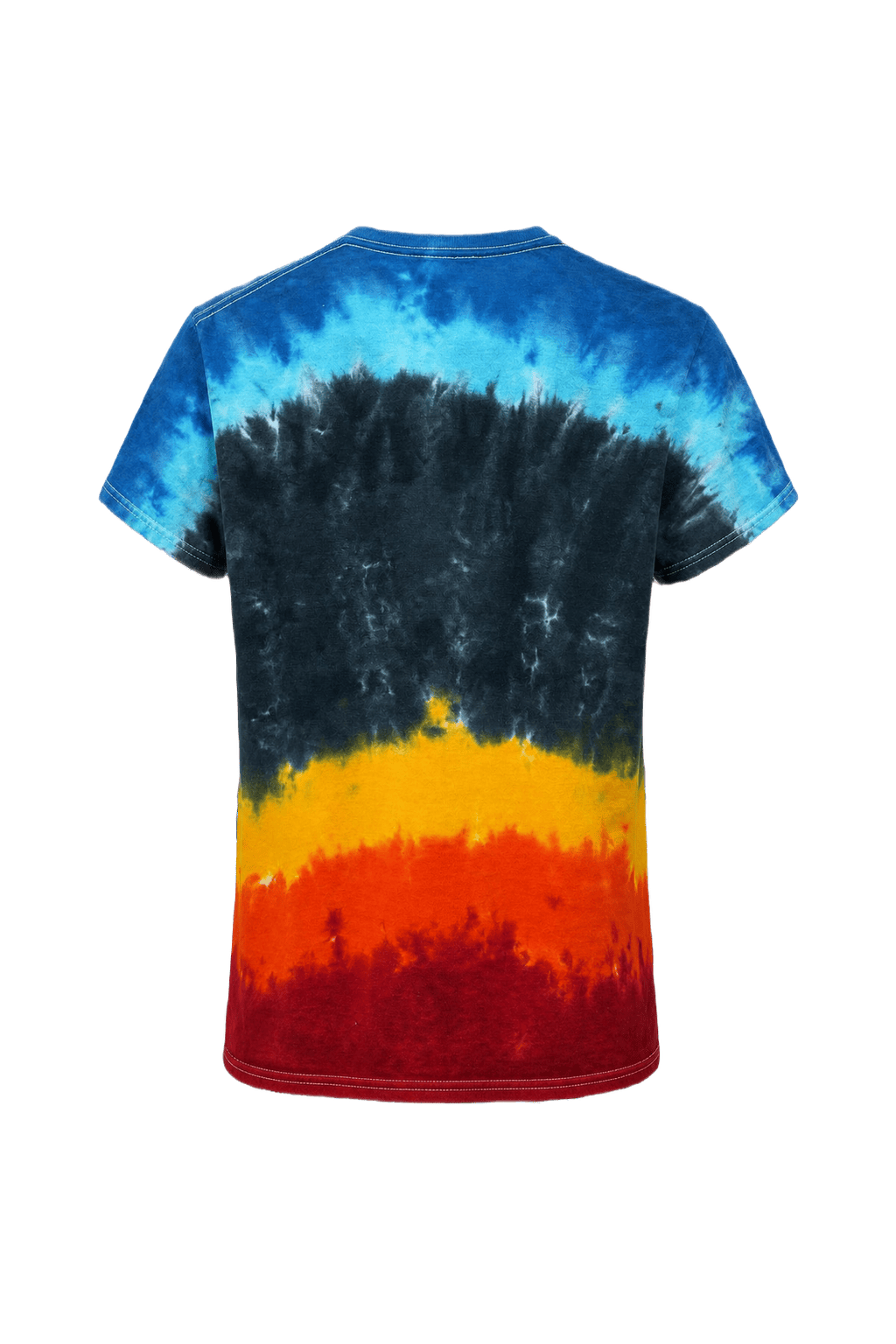 1970s Multi-color Cotton T-shirt - Back View