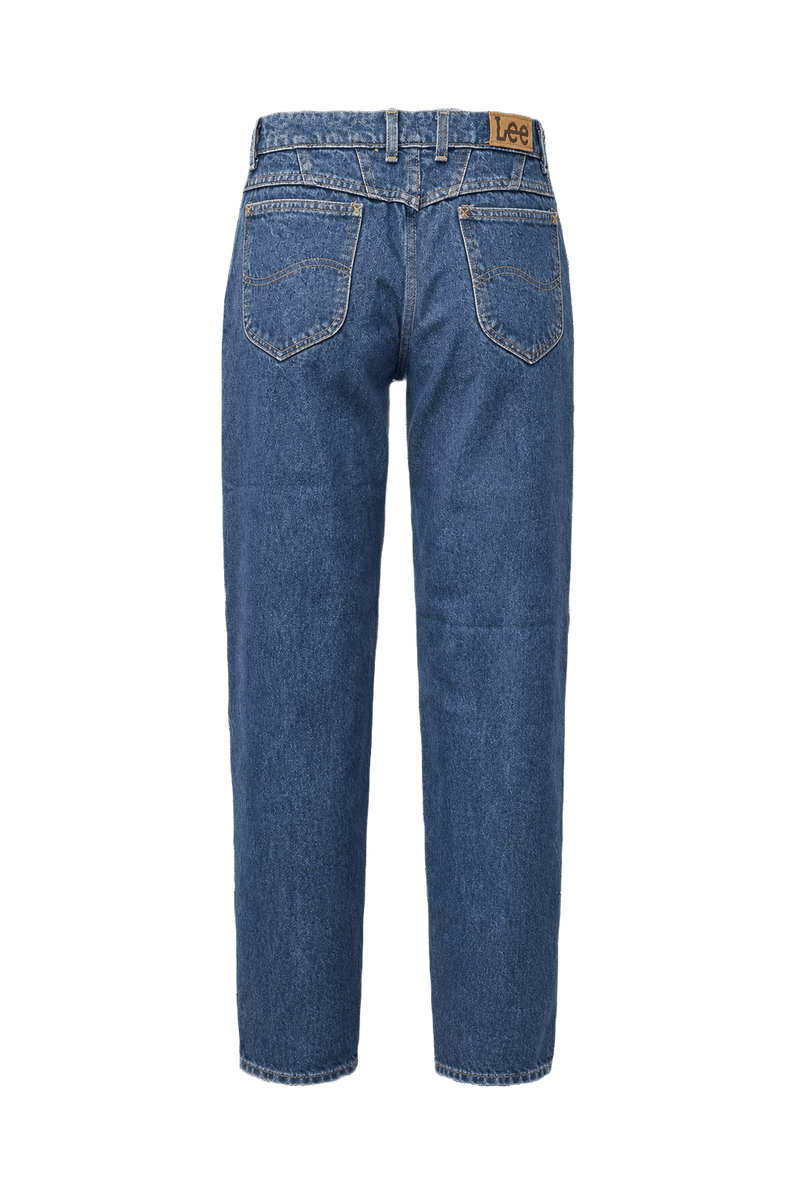 1990s Blue Denim Jeans - Back View