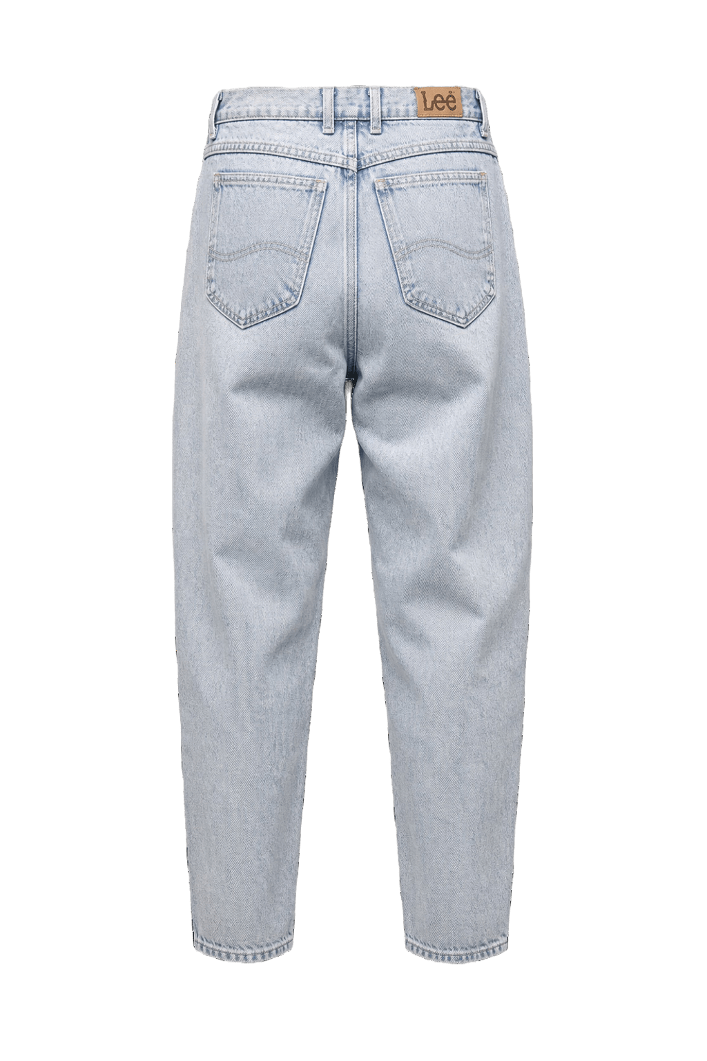 1990s Light Blue Cotton Denim Jeans - Back View