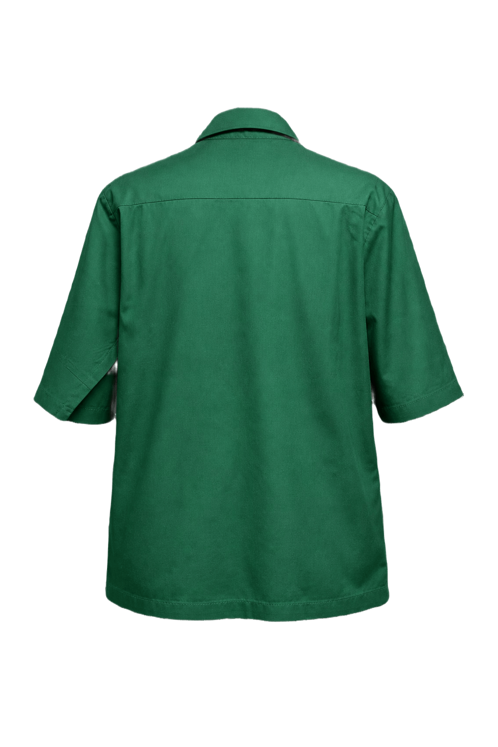 1970s Green Cotton Jacket - Back View