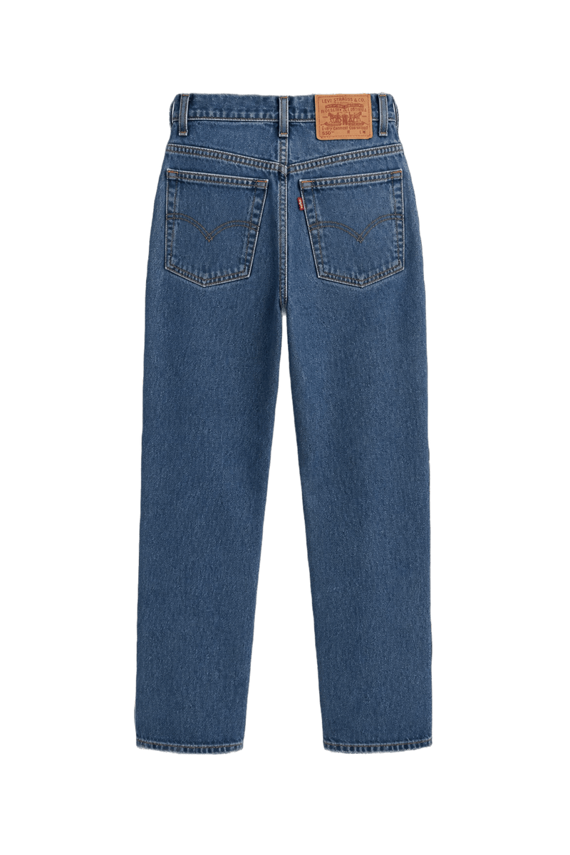 1990s Blue Denim Womens Jeans - Back View