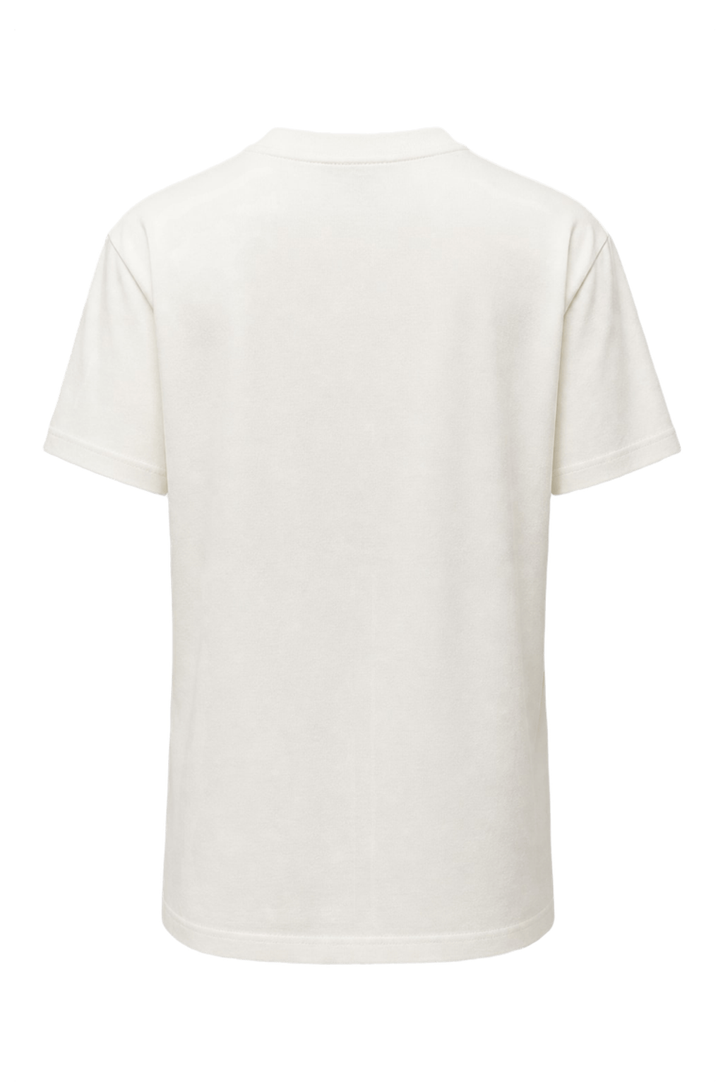 1990s White Cotton T-Shirt - Back View
