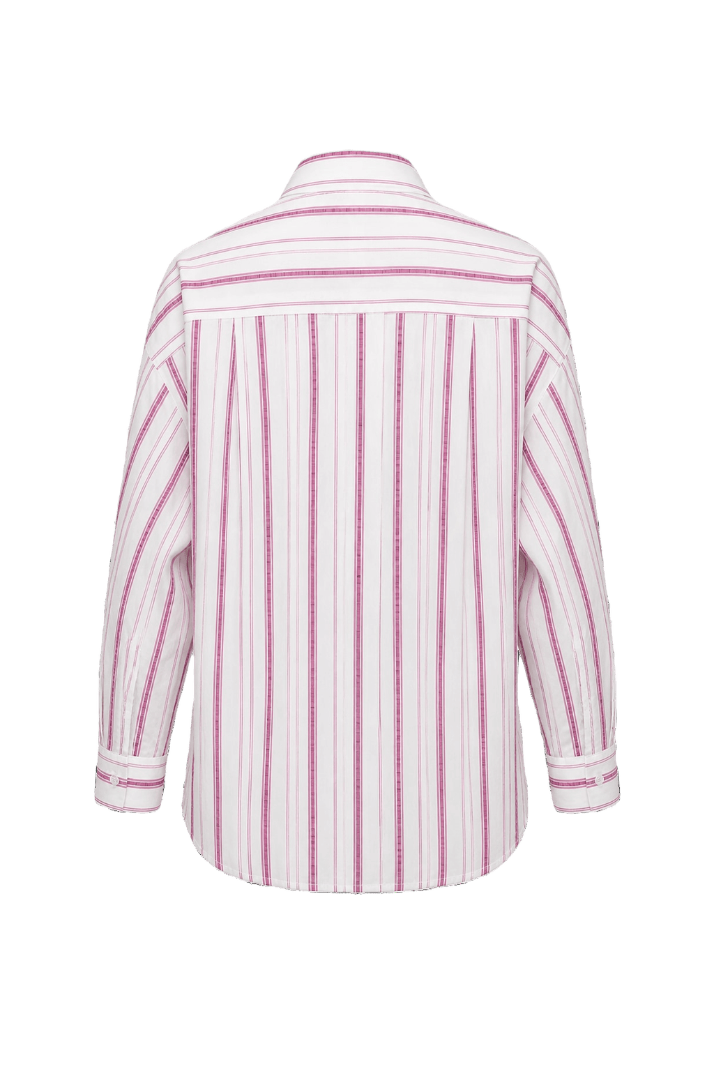 1990s White Cotton Shirt - Back View