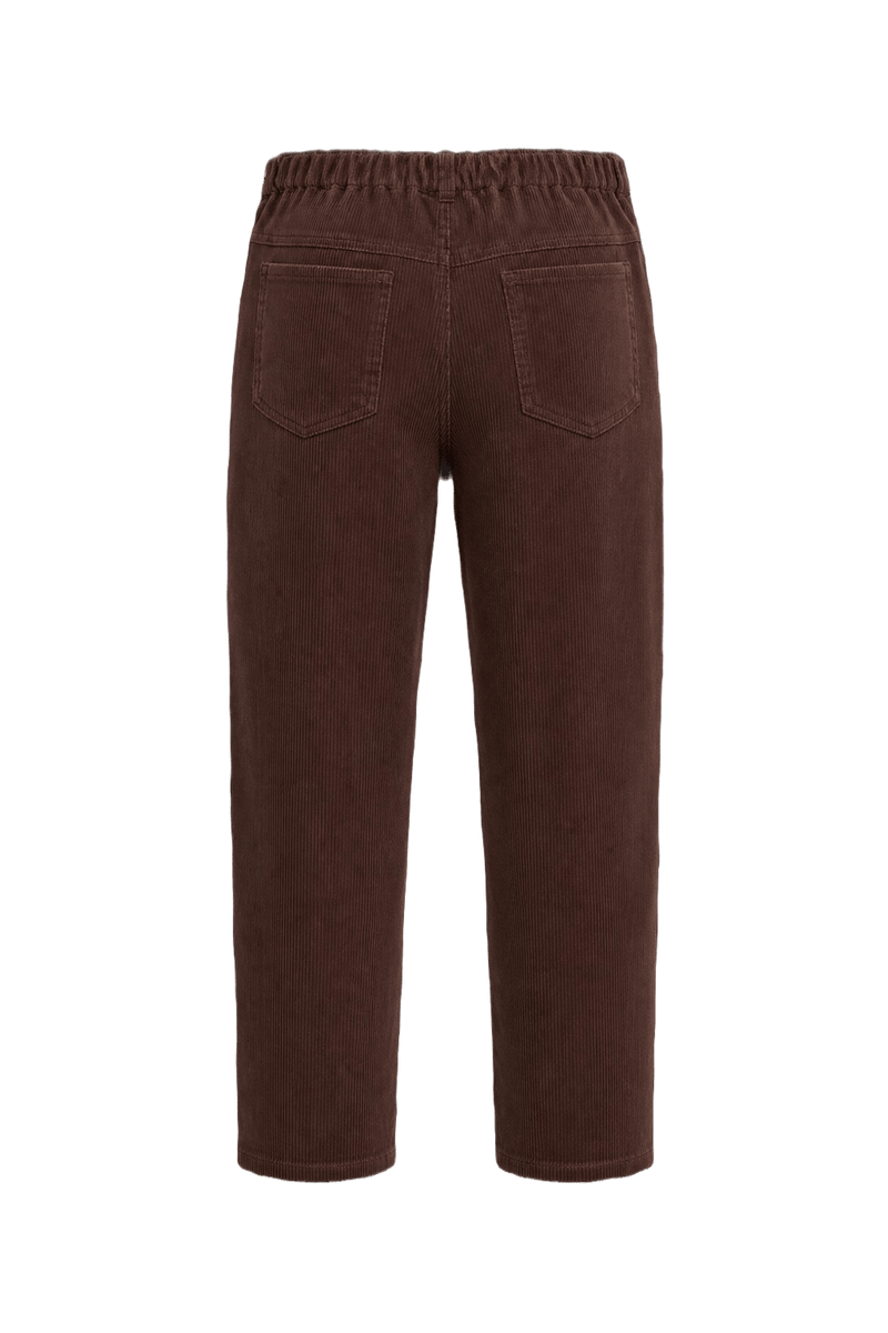 1990s Brown Corduroy Pants - Back View