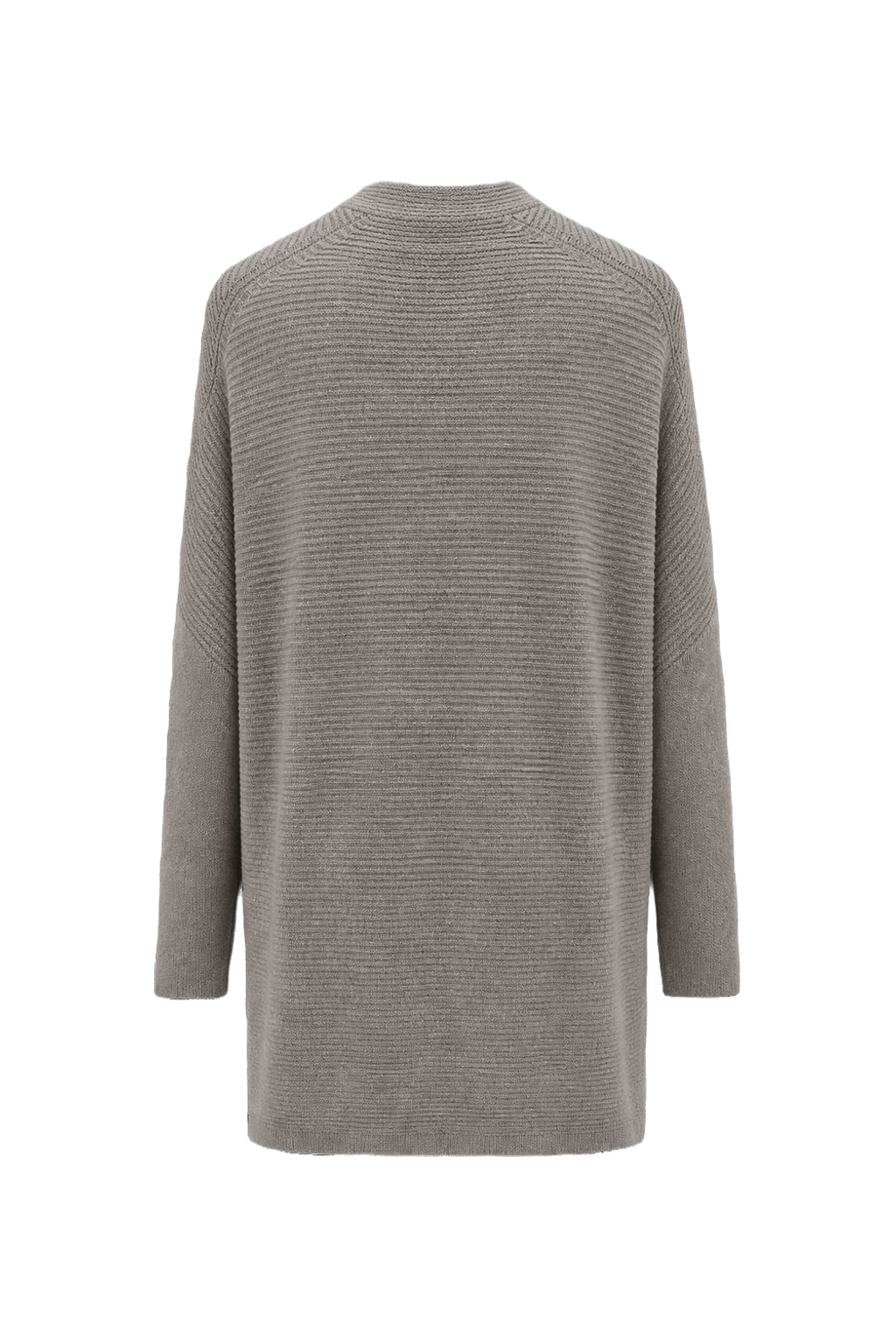 1990s Gray Cotton Blend Sweater - Back View