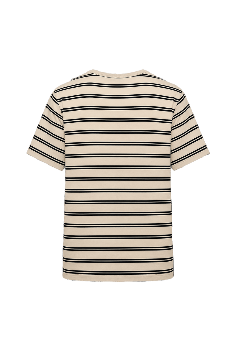 1960s Cream White Cotton T-shirt - Back View